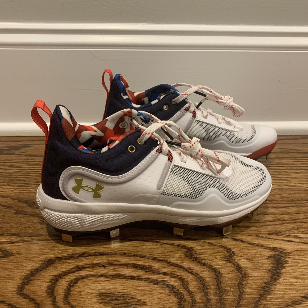 Under Armour USA Freedom Glyde MT Women's Metal Softball Cleats Size 5.5